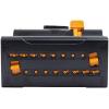 imageMelnor 65137AMZ MiniMax Turbo Oscillating Sprinkler on Step Spike 4000 sq ft 4Way Adjustable Quick Connect Bundle YellowProduct Adapter