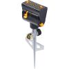 imageMelnor 65137AMZ MiniMax Turbo Oscillating Sprinkler on Step Spike 4000 sq ft 4Way Adjustable Quick Connect Bundle YellowProduct Adapter