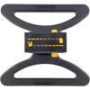 imageMelnor 65137AMZ MiniMax Turbo Oscillating Sprinkler on Step Spike 4000 sq ft 4Way Adjustable Quick Connect Bundle YellowProduct Adapter