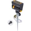 imageMelnor 65137AMZ MiniMax Turbo Oscillating Sprinkler on Step Spike 4000 sq ft 4Way Adjustable Quick Connect Bundle YellowProduct Adapter