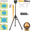 imageMelnor 65137AMZ MiniMax Turbo Oscillating Sprinkler on Step Spike 4000 sq ft 4Way Adjustable Quick Connect Bundle YellowProduct Adapter