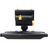 imageMelnor 65137AMZ MiniMax Turbo Oscillating Sprinkler on Step Spike 4000 sq ft 4Way Adjustable Quick Connect Bundle YellowQuickConnect Set