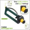 imageMelnor 65151AMZ Oscillating Sprinkler with 15 Precision Nozzles and QuickConnects3 000 sq ft