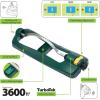 imageMelnor 65151AMZ Oscillating Sprinkler with 15 Precision Nozzles and QuickConnects3 600 sq ft