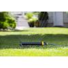 imageMelnor 65167AMZ XT Turbo Oscillating Sprinkler 4500 sq ft Quick Connect Bundle 3Way Adjustable Black Yellow1Way Adjustable