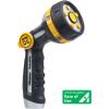 imageMelnor 65188AMZ RelaxGrip Metal Nozzle MultiPattern Arthritis Foundation Ease of Use Certified Quick Connect Bundle Black Yellow5Pattern