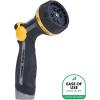 imageMelnor 65188AMZ RelaxGrip Metal Nozzle MultiPattern Arthritis Foundation Ease of Use Certified Quick Connect Bundle Black Yellow8Pattern