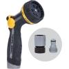 imageMelnor 65188AMZ RelaxGrip Metal Nozzle MultiPattern Arthritis Foundation Ease of Use Certified Quick Connect Bundle Black Yellow8Pattern