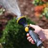 imageMelnor 65188AMZ RelaxGrip Metal Nozzle MultiPattern Arthritis Foundation Ease of Use Certified Quick Connect Bundle Black Yellow8Pattern