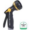 imageMelnor 65188AMZ RelaxGrip Metal Nozzle MultiPattern Arthritis Foundation Ease of Use Certified Quick Connect Bundle Black Yellow8Pattern