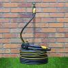 imageMelnor 88050AMZ XT Fusion Garden Hose 58quot x 50ft  Durable  Lightweight  KinkResistant  Polymer Blend  BlackOrange