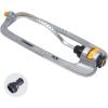imageMelnor 65167AMZ XT Turbo Oscillating Sprinkler 4500 sq ft Quick Connect Bundle 3Way Adjustable Black Yellow1Way Adjustable Metal Base