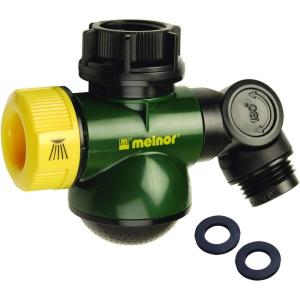 imageMelnor 65075AMZ Wash ampamp Fill Hose Connection Hub with 2 Hose Washers