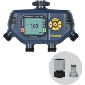 imageMelnor 65140AMZ 4 Zone Digital Timer Black Yellow4Zone Timer