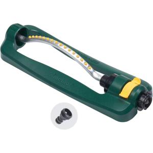 imageMelnor 65151AMZ Oscillating Sprinkler with 15 Precision Nozzles and QuickConnects3 200 sq ft