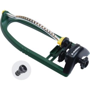 imageMelnor 65151AMZ Oscillating Sprinkler with 15 Precision Nozzles and QuickConnects3 400 sq ft