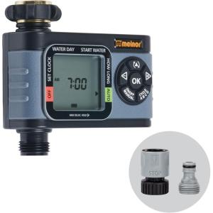 imageMelnor 65169AMZ Hydrologic Digital Timer Grey Black1Zone
