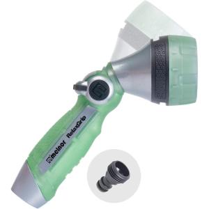 imageMelnor 65188AMZ RelaxGrip Metal Nozzle MultiPattern Arthritis Foundation Ease of Use Certified Quick Connect Bundle Black Yellow7Pattern