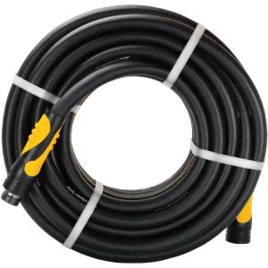 imageMelnor 88050AMZ XT Fusion Garden Hose 58quot x 50ft  Durable  Lightweight  KinkResistant  Polymer Blend  BlackOrange