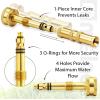 imageMelnor 65043AMZ Solid Brass Nozzle Bundle  Heavy Duty Adjustable Spray ampamp HighPressure Jet  LeakFree Design  Compact
