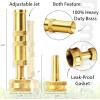 imageMelnor 65043AMZ Solid Brass Nozzle Bundle  Heavy Duty Adjustable Spray ampamp HighPressure Jet  LeakFree Design  Compact