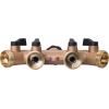 imageMelnor 65077AMZ 4 Way Heavy Duty Metal Garden Hose Splitter Hose Spigot Adapter with 5 LeakFree Washers Brass Hose Bib Splitter