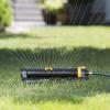 imageMelnor 65078AMZ XT Turbo Oscillating Sprinkler with 3Way Adjustment and QuickConnect Product Adapter Set Amazon Bundle