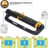 imageMelnor 65078AMZ XT Turbo Oscillating Sprinkler with 3Way Adjustment and QuickConnect Product Adapter Set Amazon Bundle