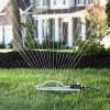imageMelnor 65079AMZ Metal Oscillating Sprinkler with QuickConnectProduct Adapter Watering Set 3600 sq ft CoverageAmazon Bundle
