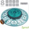 imageMelnor 65101AMZ Sprout Metal 8Pattern Sprinkler and QuickConnect Product Adapter Amazon Bundle Gooseberry GreenGooseberry Green