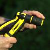 imageMelnor 65119AMZ 2Pattern Vortex Garden Hose Sprayer Nozzle QuickConnect Product Adapter Black Yellow Slip Resistant Water Hose Nozzle for Car Washing Patio Pet2Pattern