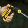 imageMelnor 65119AMZ 2Pattern Vortex Garden Hose Sprayer Nozzle QuickConnect Product Adapter Black Yellow Slip Resistant Water Hose Nozzle for Car Washing Patio Pet2Pattern