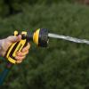 imageMelnor 65119AMZ 2Pattern Vortex Garden Hose Sprayer Nozzle QuickConnect Product Adapter Black Yellow Slip Resistant Water Hose Nozzle for Car Washing Patio Pet6Pattern