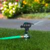 imageMelnor 65152AMZ Plastic Pulsating Sprinkler on Metal Spike Quick Connect Amazon Bundle Black GreenDP Metal Spike  Plastic Head