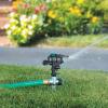 imageMelnor 65152AMZ Plastic Pulsating Sprinkler on Metal Spike Quick Connect Amazon Bundle Black GreenMetal Spike  Plastic Head