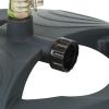 imageMelnor 65152AMZ Plastic Pulsating Sprinkler on Metal Spike Quick Connect Amazon Bundle Black GreenWeighted Base
