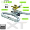 imageMelnor 65152AMZ Plastic Pulsating Sprinkler on Metal Spike Quick Connect Amazon Bundle Black GreenXT on Sled