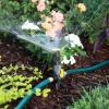imageMelnor 65185AMZ MultiAdjustable Spike Sprinkler 3Pack WQuick Connect Bundle Flow Through Base Black Grey YellowSpike Sprinkler