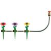 imageMelnor 65194AMZ Daisy Adjustable Spike Kit Sprinkler Bundle Green