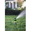 imageMelnor 65404AMZ Turbo Rotary Sprinkler on Step Spike 4Pattern QuickConnect Product Adapter Green Yellow4Pattern with QC Adapter
