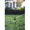 imageMelnor 65404AMZ Turbo Rotary Sprinkler on Step Spike 4Pattern QuickConnect Product Adapter Green Yellow4Pattern with QC Adapter
