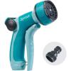 imageSprout 65108AMZ Metal Front Trigger 7Pattern Nozzle and QuickConnect Product Adapter Amazon Bundle Blueberry BlueGooseberry Green