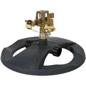 imageMelnor 65152AMZ Plastic Pulsating Sprinkler on Metal Spike Quick Connect Amazon Bundle Black GreenWeighted Base