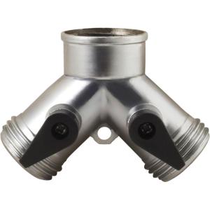 imageMelnor Metal 2Way Hose Valve2Way