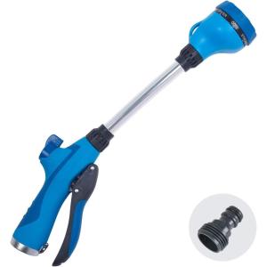 imageSprout 65105AMZ 8Pattern 15quot Watering Wand and QuickConnect Product Adapter Amazon Bundle Blueberry BlueBlueberry Blue