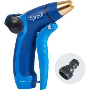 imageSprout 65120AMZ Metal Rear Trigger Adjustable Nozzle with QuickConnect Product Adapter Amazon Bundle Blueberry BlueBlueberry Blue