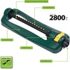image:imageMelnor 65149AMZ Oscillating Sprinkler 18 Precision Brass Nozzles Adjustable Coverage Waters Up to 3400 Sq Ft Quick Connect Bundle Green Yellow2 800 sq ft
