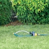 image:imageMelnor 65149AMZ Oscillating Sprinkler 18 Precision Brass Nozzles Adjustable Coverage Waters Up to 3400 Sq Ft Quick Connect Bundle Green Yellow3 000 sq ft