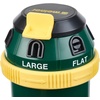 image:imageMelnor 65189AMZ Turbo Rotary Sprinkler on Step Spike 4 Spray Patterns Covers Up to 68 Ft Diameter QuickConnect Set GreenYellow6Pattern