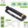 image:imageMelnor 65202AMZ CrossStream Turbo Oscillating Sprinkler 4000 Sq Ft Coverage TwinTouch Width amp Range Control InfinityDrive Turbo Motor Black Orange1Way Adjustable